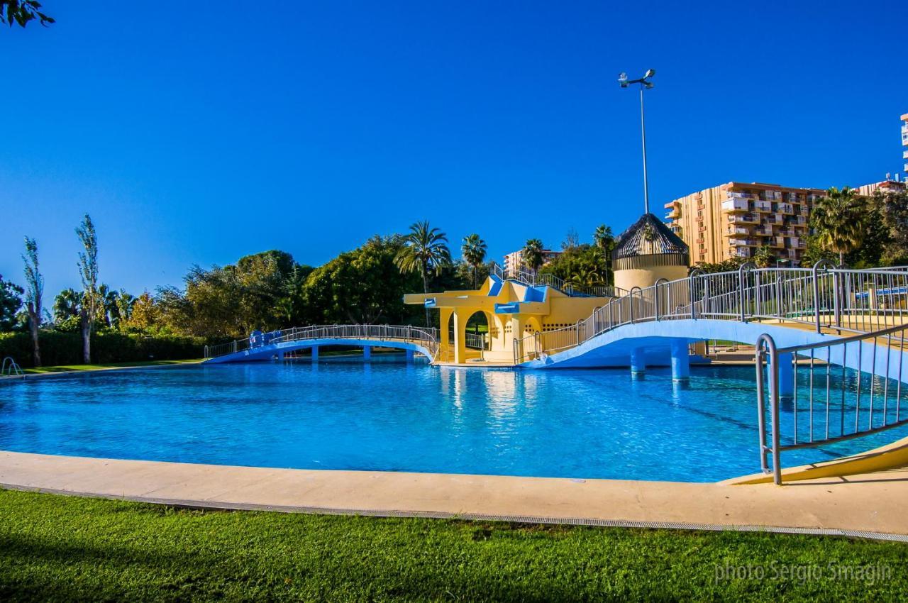 137 Minerva Apartamentos - Vista Al Mar - Piscina Y Playa - Cercano A Tren, Restaurantes Y Tiendas Benalmadena Bagian luar foto