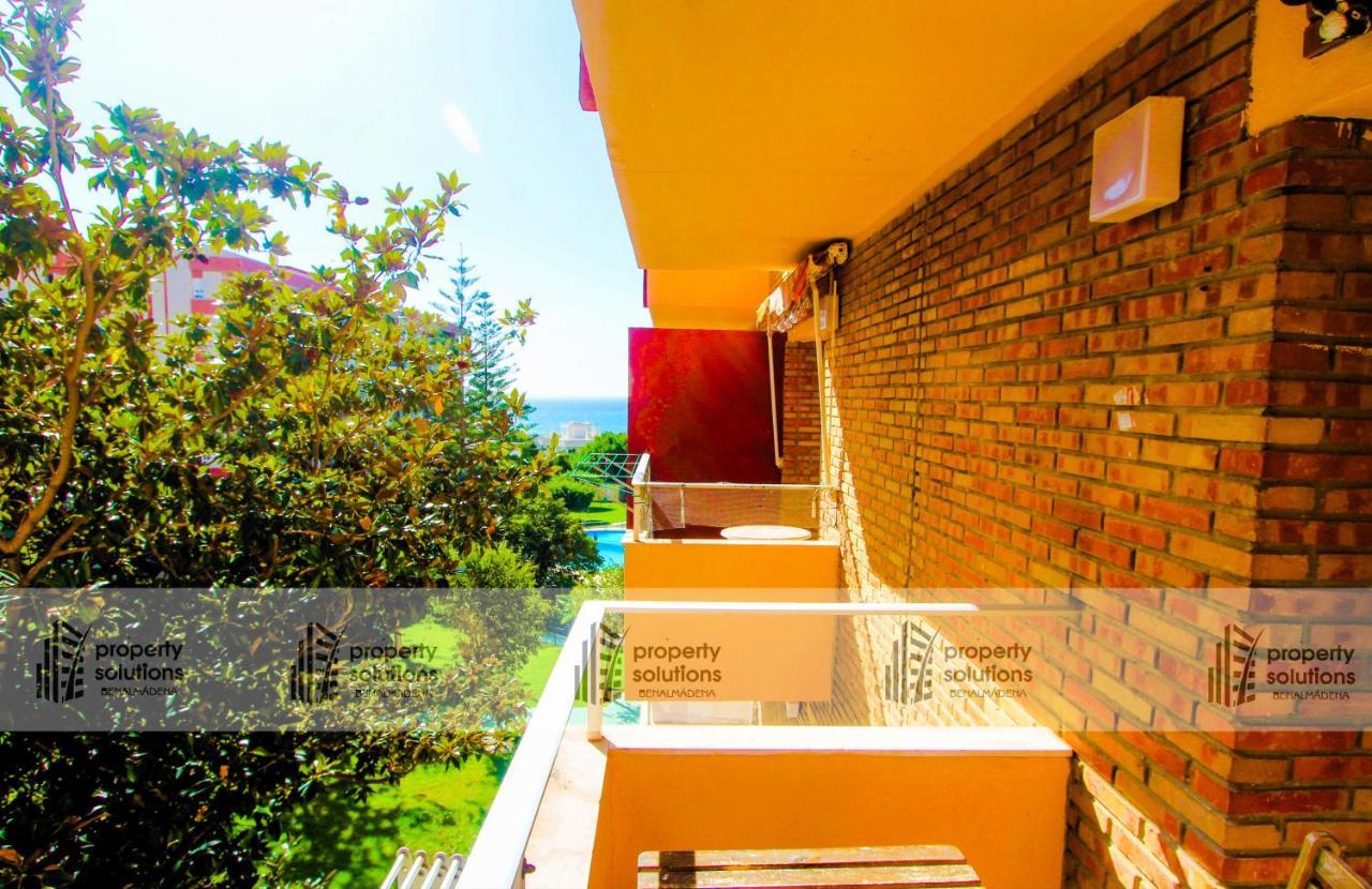 137 Minerva Apartamentos - Vista Al Mar - Piscina Y Playa - Cercano A Tren, Restaurantes Y Tiendas Benalmadena Bagian luar foto